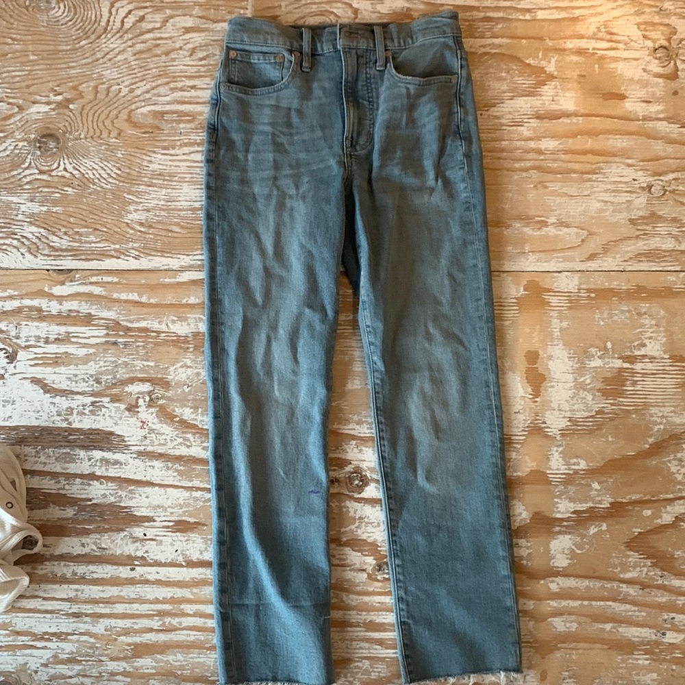 Madewell vintage blue jeans
